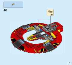 LEGO 76084 instructions page 49 – build guide