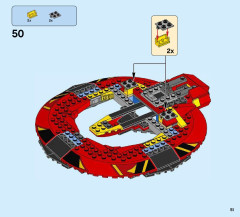 LEGO 76084 instructions page 51 – build guide