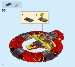 LEGO 76084 instructions page 54 – build guide