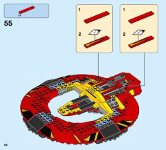 LEGO 76084 instructions page 56 – build guide