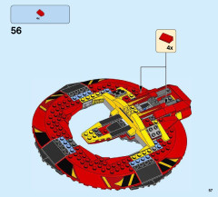 LEGO 76084 instructions page 57 – build guide