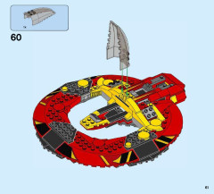 LEGO 76084 instructions page 61 – build guide