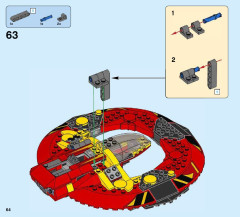 LEGO 76084 instructions page 64 – build guide