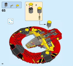LEGO 76084 instructions page 66 – build guide