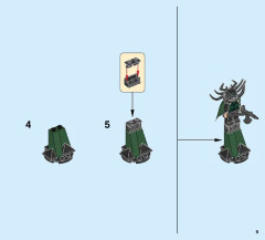 LEGO 76084 instructions page 9 – build guide