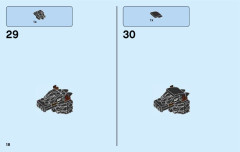 LEGO 76084 instructions page 18 – build guide