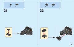 LEGO 76084 instructions page 19 – build guide