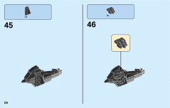 LEGO 76084 instructions page 26 – build guide