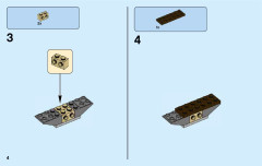 LEGO 76084 instructions page 4 – build guide