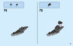 LEGO 76084 instructions page 41 – build guide