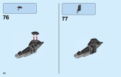 LEGO 76084 instructions page 42 – build guide