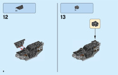 LEGO 76084 instructions page 8 – build guide
