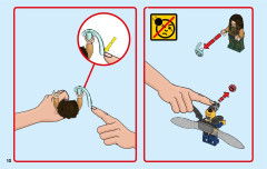 LEGO 76085 instructions page 10 – build guide