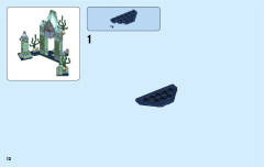 LEGO 76085 instructions page 12 – build guide