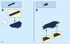 LEGO 76085 instructions page 14 – build guide