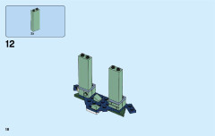 LEGO 76085 instructions page 18 – build guide