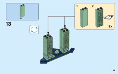 LEGO 76085 instructions page 19 – build guide