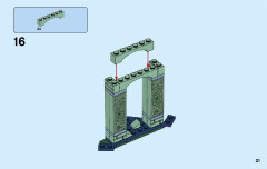 LEGO 76085 instructions page 21 – build guide