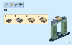 LEGO 76085 instructions page 23 – build guide
