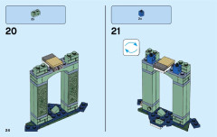 LEGO 76085 instructions page 24 – build guide