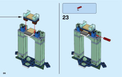 LEGO 76085 instructions page 26 – build guide