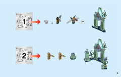 LEGO 76085 instructions page 3 – build guide