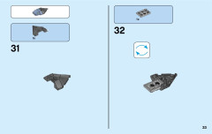 LEGO 76085 instructions page 33 – build guide