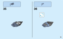 LEGO 76085 instructions page 35 – build guide