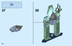 LEGO 76085 instructions page 36 – build guide
