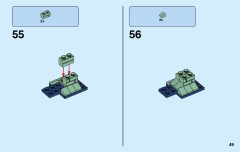 LEGO 76085 instructions page 49 – build guide