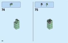 LEGO 76085 instructions page 60 – build guide