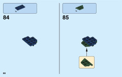 LEGO 76085 instructions page 66 – build guide