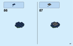 LEGO 76085 instructions page 67 – build guide
