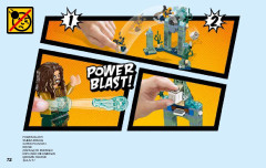 LEGO 76085 instructions page 72 – build guide