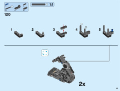 LEGO 76086 instructions page 49 – build guide