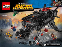 LEGO 76087 instructions page 1 – build guide