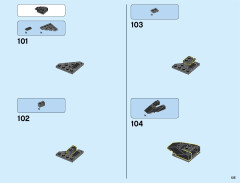 LEGO 76087 instructions page 125 – build guide