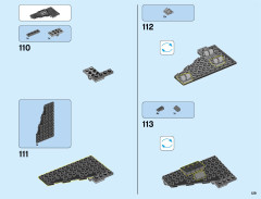 LEGO 76087 instructions page 129 – build guide