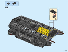 LEGO 76087 instructions page 147 – build guide