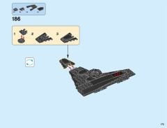 LEGO 76087 instructions page 173 – build guide