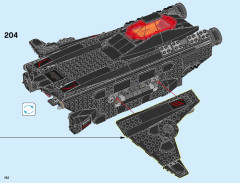 LEGO 76087 instructions page 182 – build guide