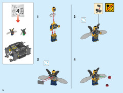 LEGO 76087 instructions page 74 – build guide