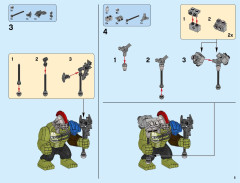 LEGO 76088 instructions page 5 – build guide