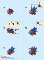 LEGO 76089 instructions page 2 – build guide