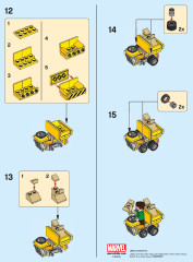 LEGO 76089 instructions page 2 – build guide