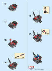 LEGO 76090 instructions page 2 – build guide