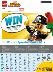 LEGO 76091 instructions page 1 – build guide
