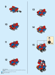 LEGO 76092 instructions page 2 – build guide