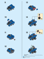 LEGO 76093 instructions page 2 – build guide