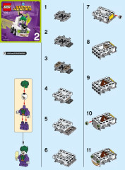 LEGO 76093 instructions page 1 – build guide